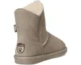 Зимние угги Bearpaw Steph из замши с подкладкой из шерсти и декоративной пряжкой