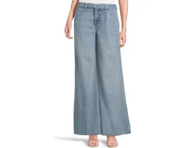 Джинсы Liverpool Los Angeles High-rise Super Stride с поясом и широкими штанинами