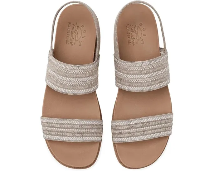 Босоножки BOBS from SKECHERS Bobs Desert Kiss Low Breezy Stripe