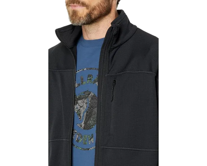 Fjällräven куртка Abisko Lite Fleece из полиэстера с карманами на молнии