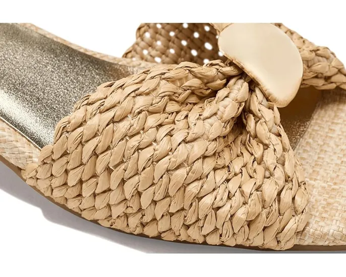 Детские сандалии Steve Madden Kids Golden с плетеным ремешком и металлическим акцентом