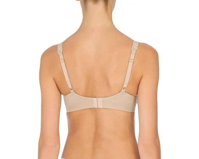Бюстгальтер Natori Pure Luxe Contour с косточками и кружевом