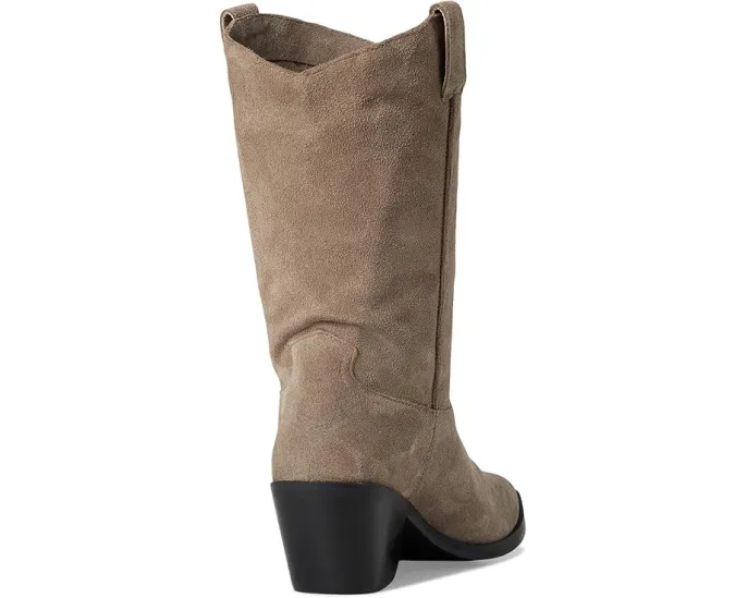 Ботинки Steve Madden Stetson из замши с квадратным каблуком и острым носком