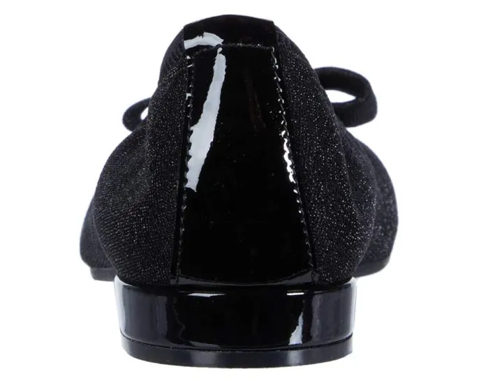 Балетки David Tate Teresa с бантом и обтянутым каблуком