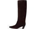 Сапоги Marley Kicked Heel Loeffler Randall из замши до колена