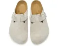Классические клоги Birkenstock Boston из мягкой замши с анатомической стелькой