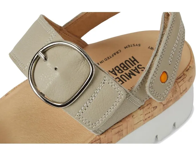 Сандалии Samuel Hubbard Portola Two-Strap с регулируемыми липучками и клиновидным каблуком