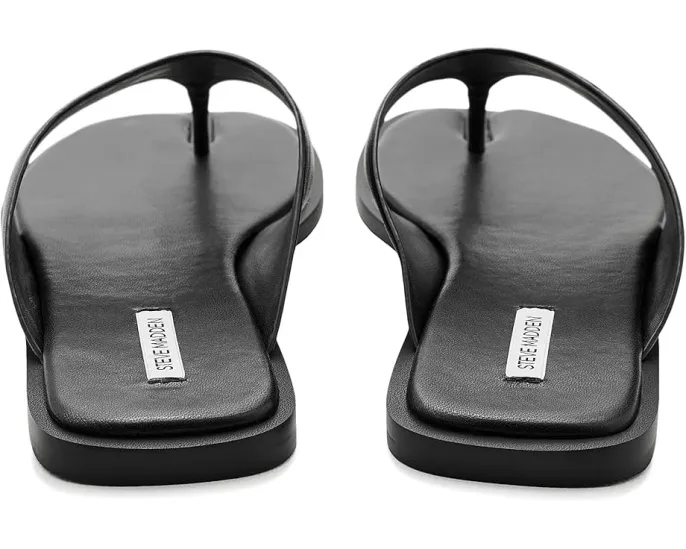 Steve Madden Шлепанцы Illia из черной кожи