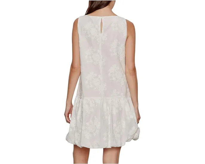 Платье Sanctuary Garden Eyelet Bubble с вырезом лодочкой и пузырьковым подолом