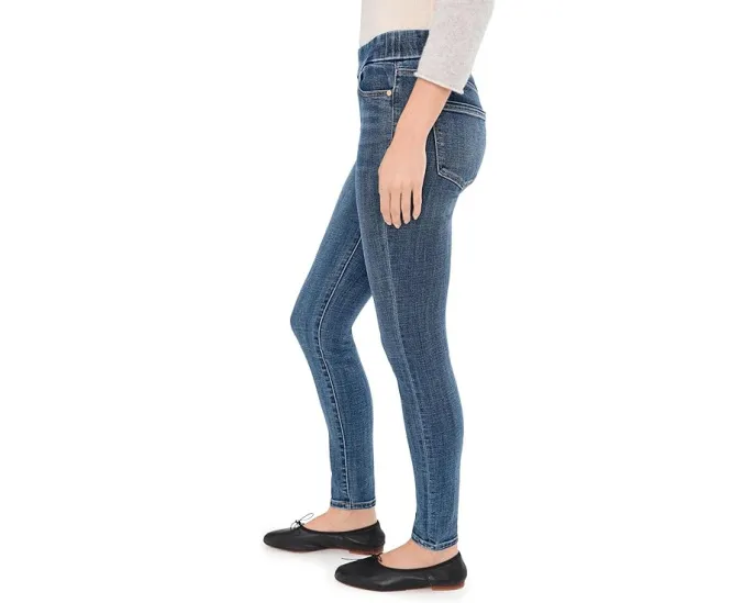 Скинни Liverpool Los Angeles Sienna на резинке с карманами и средним поясом