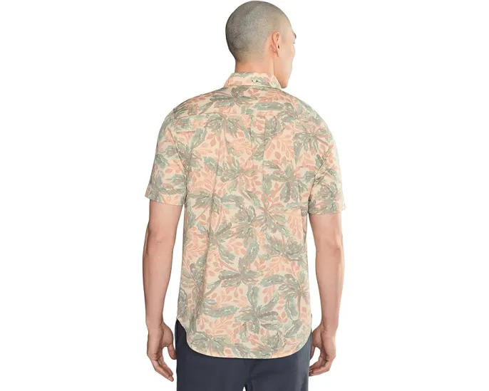 Рубашка Tommy Bahama San Lucio Sea Shade с коротким рукавом абалон
