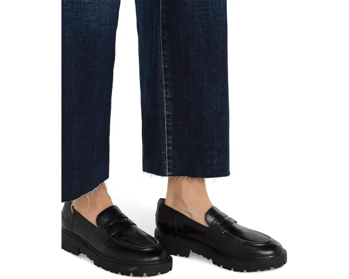 Джинсы Liverpool Los Angeles Stride Crop с широким клешем и завышенной талией