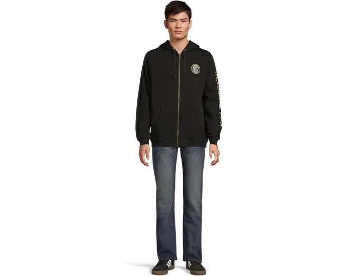 Толстовка Simple Fade Zip Fleece Salty Crew с раздельным карманом