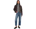 Брюки Madewell Military Darted Barrel In Irmo с широкими штанинами и высокой посадкой