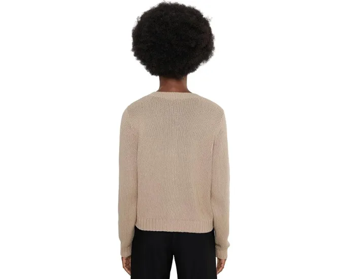 Eileen Fisher Кардиган Peruvian из хлопкового вельвета с круглым вырезом