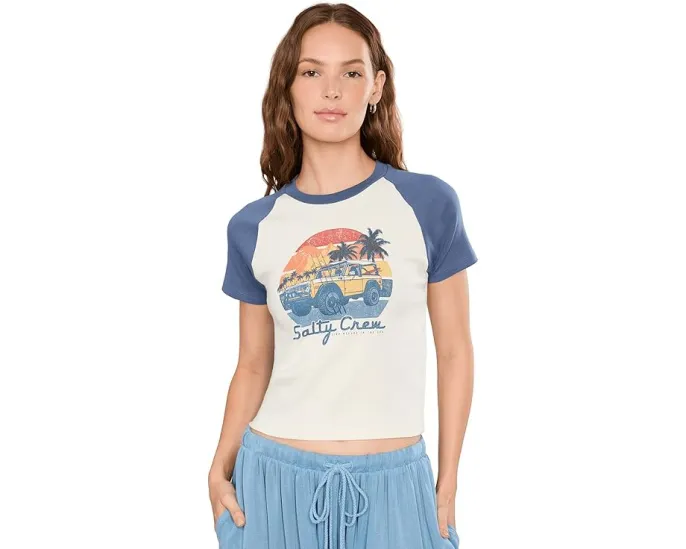 Футболка Drive To The Sea Raglan от Salty Crew