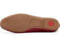 Балетки FitFlop Delicato с высоким вырезом из мягкой кожи