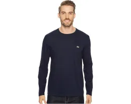 Футболка Lacoste с длинным рукавом и круглым вырезом из пима-джерси
