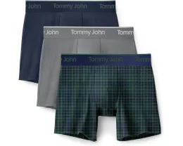 Tommy John Трусы-боксеры Second Skin Modal 6 дюймов 3 шт с поддерживающим мешочком