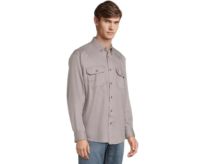 Рабочая рубашка Ariat FR Solid с длинными рукавами и огнестойкой тканью