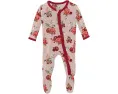 Комбинезон Print Muffin Ruffle Footie от Kickee Pants с двухсторонней молнией
