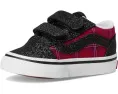 Кроссовки Vans Kids Old Skool V для детей на липучках с усиленным мыском