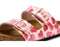 Детские сандалии Birkenstock Kids Arizona Printed с принтом и пробковой стелькой