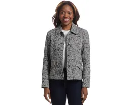 Жакет Elliott Lauren в елочку на пуговицах с карманами с клапанами