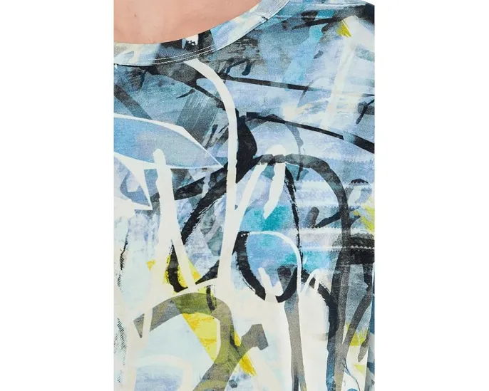 Топ Elliott Lauren Collage с длинным рукавом и камуфляжным принтом