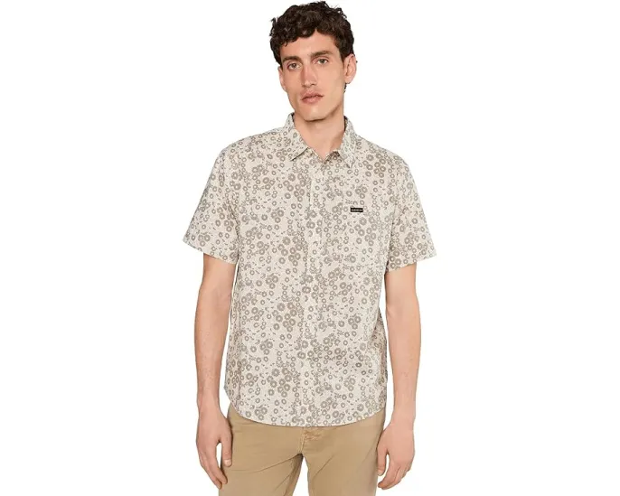 Рубашка Quiksilver Ditsy Daze Classic Short Sleeve Woven с принтом