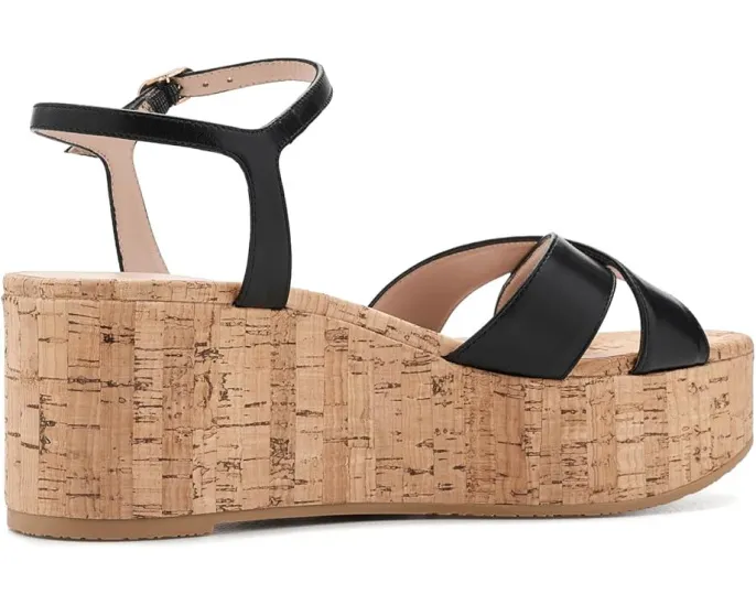 Сандалии Stuart Weitzman Dayna Wedge на платформе с открытым носком