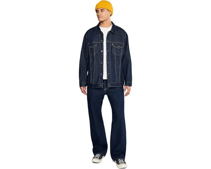 Куртка Levi's® Premium Relaxed Fit Trucker в свободном крое с накладными карманами