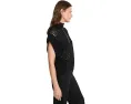 Вязаный свитер Gaines 1/2 Zip от Varley с высоким воротником и короткими рукавами
