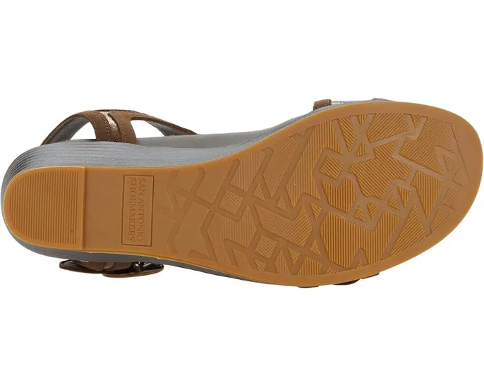 Босоножки SAS Seight на низком клиновидном каблуке с открытым носком и удобной стелькой