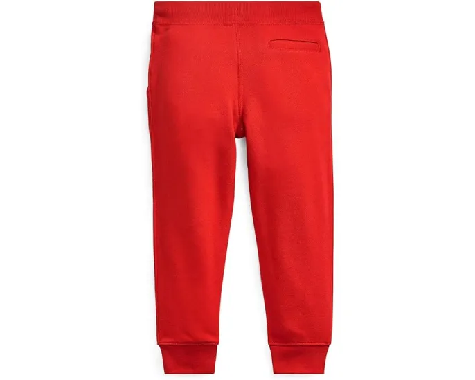 Джоггеры Polo Ralph Lauren Kids из флиса для малышей с поясом на резинке