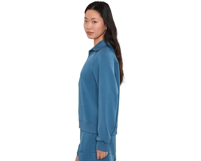 Свитшот Varley Selene с полузастежкой-молнией из ткани DoubleSoft