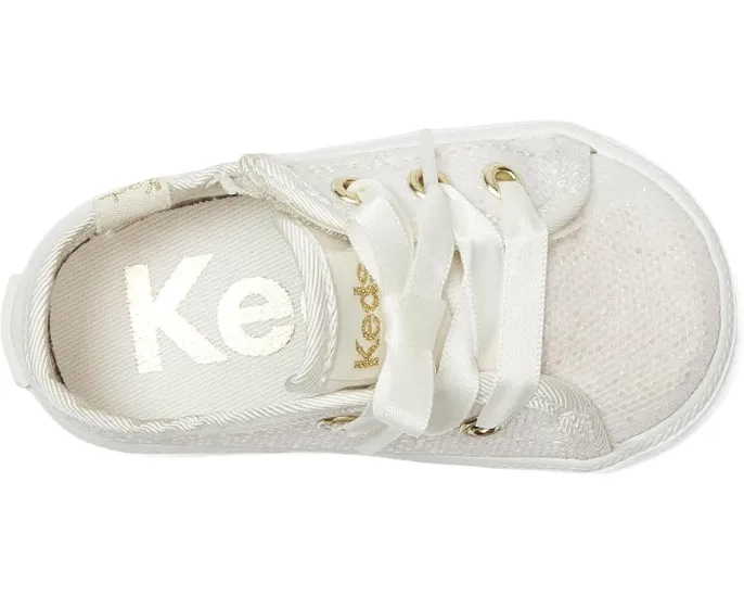 Детские ботиночки Keds Kickstart Celebrations для малышей с пайетками и круглым носком