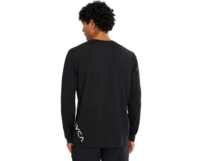 Футболка Sport Vent Long Sleeve от RVCA черного цвета