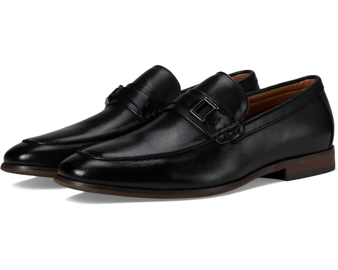 Лоферы Steve Madden Adair из щеточной телячьей кожи с устойчивым каблуком