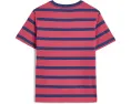 Детский полосатый топ из хлопкового джерси Polo Ralph Lauren