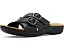 Сандалии Laurieann Opal Clarks из кожи с регулируемыми пряжками и мягкой амортизацией