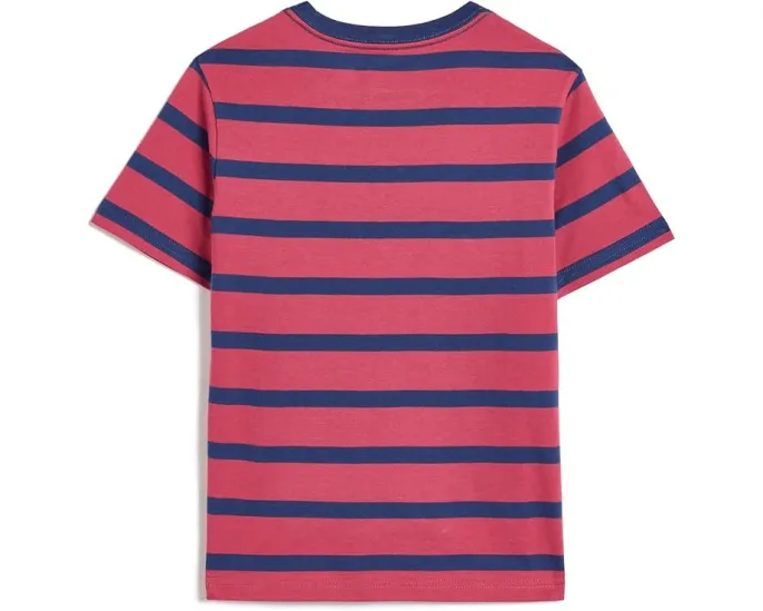 Детский полосатый топ из хлопкового джерси Polo Ralph Lauren