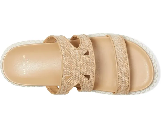 Спортивные сандалии Duo Raffia из кожи с открытым круглым носком