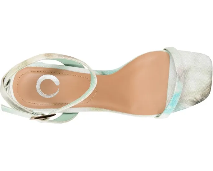 Туфли Journee Collection Chasity на платформе с квадратным носком и ремешком