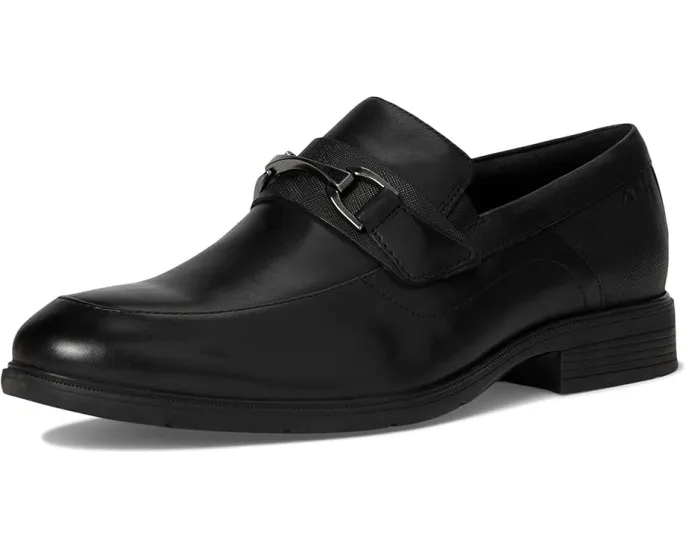 Clarks Steadwell Bit мокасины из цельной кожи с противоскользящей подошвой