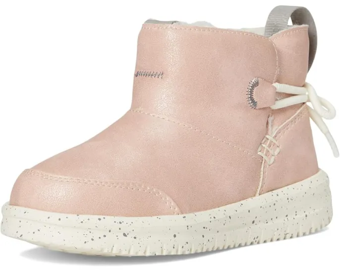 Hey Dude Kids Camden Bow Boots Cozy детские сапожки с искусственным мехом и бантом