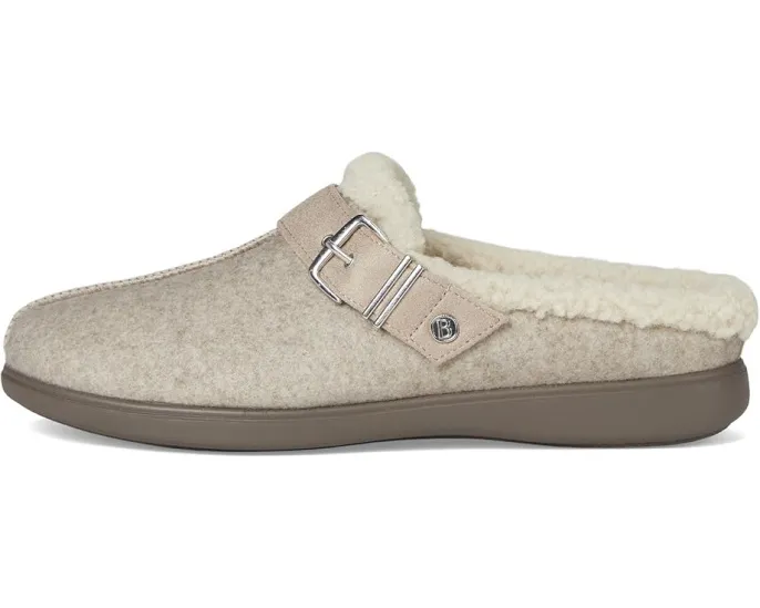 Тапочки-слипоны Bzees Eternity из флиса с искусственным мехом