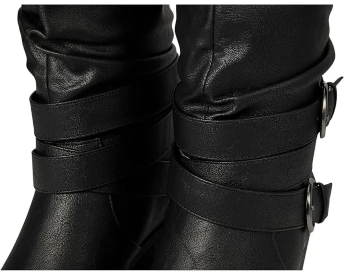 Ботинки Late в мотто-стиле от Journee Collection на платформе