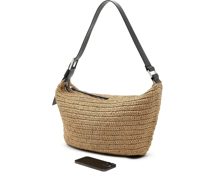 Сумка через плечо AllSaints Luna Paper из переработанной бумажной соломки