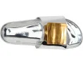 Сандалии Patos Mismatch Hammered Slide от Tory Burch с металлическим декором и платформой